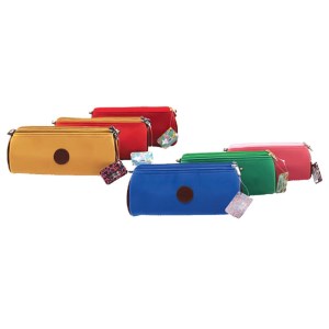 کلیپس جامدادی مخملی 3 زیپ کد 1015