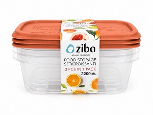 زیبا ست ظرف غذا 2200میلی3عددی