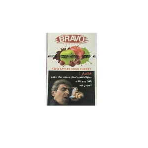 BRAVO معسل دوسیب آلبالو
