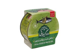 گیلانی تن ماهی در روغن زیتون180گ
