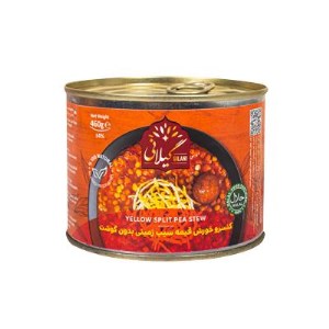 گیلانی کنسرو خورش قیمه سیب زمینی بدون گوشت 250گ