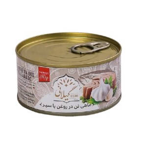 گیلانی کنسرو تن ماهی سیر 180گ