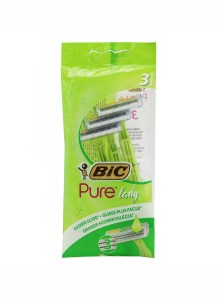 بیک خودتراش سه لبه (1+4) سبز زنانه