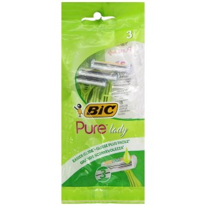 بیک تیغ سه لبه 3 عددی (سبز زنانه )