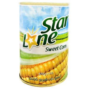 لاون استار کنسرو ذرت شیرین 420 گرم*