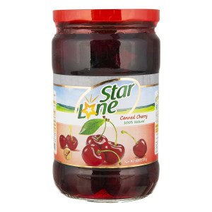 لاون استار کمپوت گیلاس شیشه 680گ