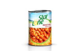 لاون استارکنسرو لوبیا چیتی باسس گوجه فرنگی420گ