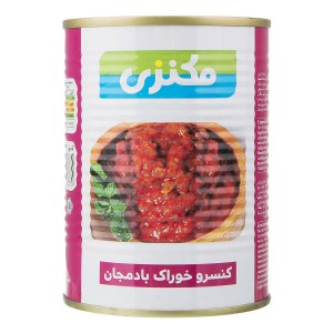 مکنزی کنسرو خوراک بادمجان 380گ