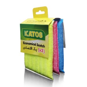 کاتوس پد ظرفشویی اقتصادی سه عددی