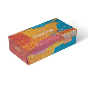 کلین اپ دستمال کاغذی دولایه 100عددی