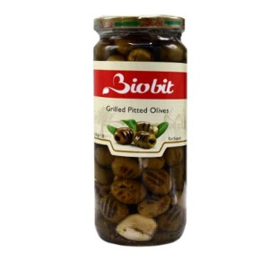 بایوبیت زیتون سبز کبابی بی هسته 500گ