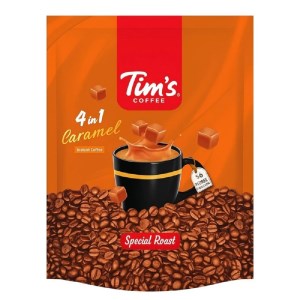 تیمز کافی میکس 1*4 پاکتی (با طعم کارامل)