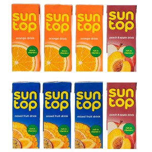 سان تاپ آبمیوه (انواع)