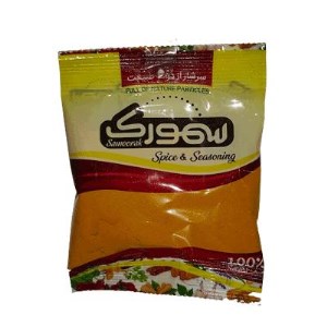 سمورک زردچوبه سلفونی75گ