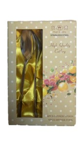 MG قاشق چنگال 6عددی جعبه ای