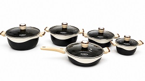 cookware set سرویس قابلمه 10پارچه