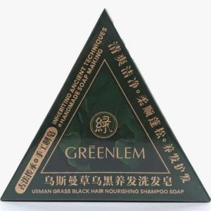 شامپو جامد (صابون) ضد ریزش و پرپشت کننده گرین لم Green Lem وزن 120 گرم