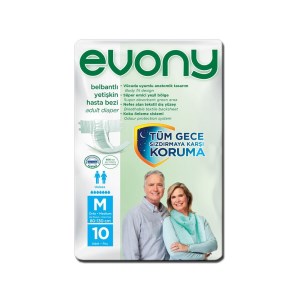 اونی پوشینه برگسال سایز متوسط10عددی