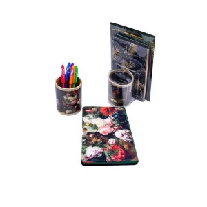 کلیپس ست جا قلمی و دفتر چاپی 1290