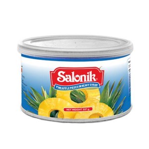 کمپوت آناناس 227 گرم حلقه سالونیک