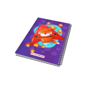 کاج دفتر 50 برگ مجلد فانتزی